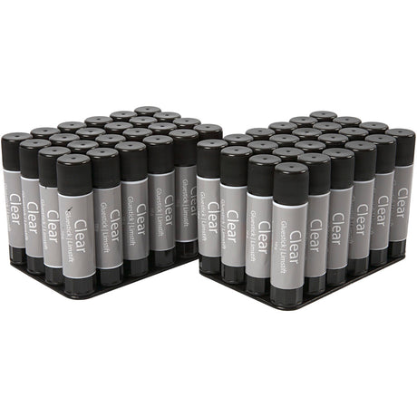 Creativ Company Transparent Glue Marker Round, 48st.