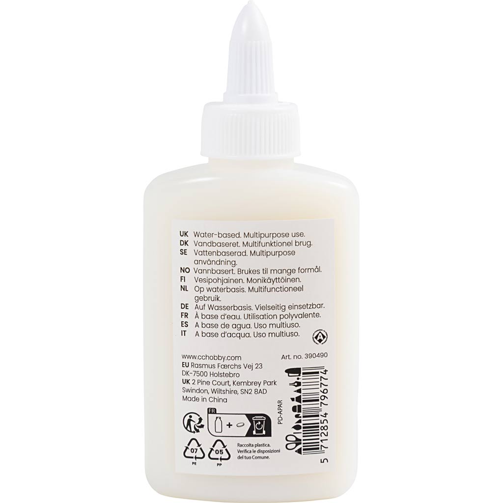 Creativ company multi colle, 100 ml 1 bouteille