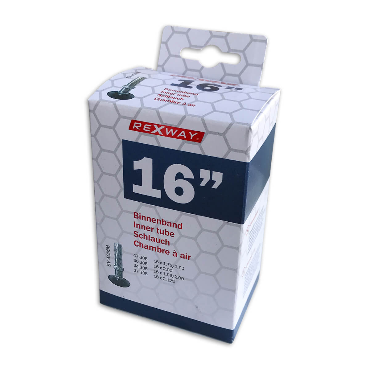 Chambre à air Rexway 16 pouces av
