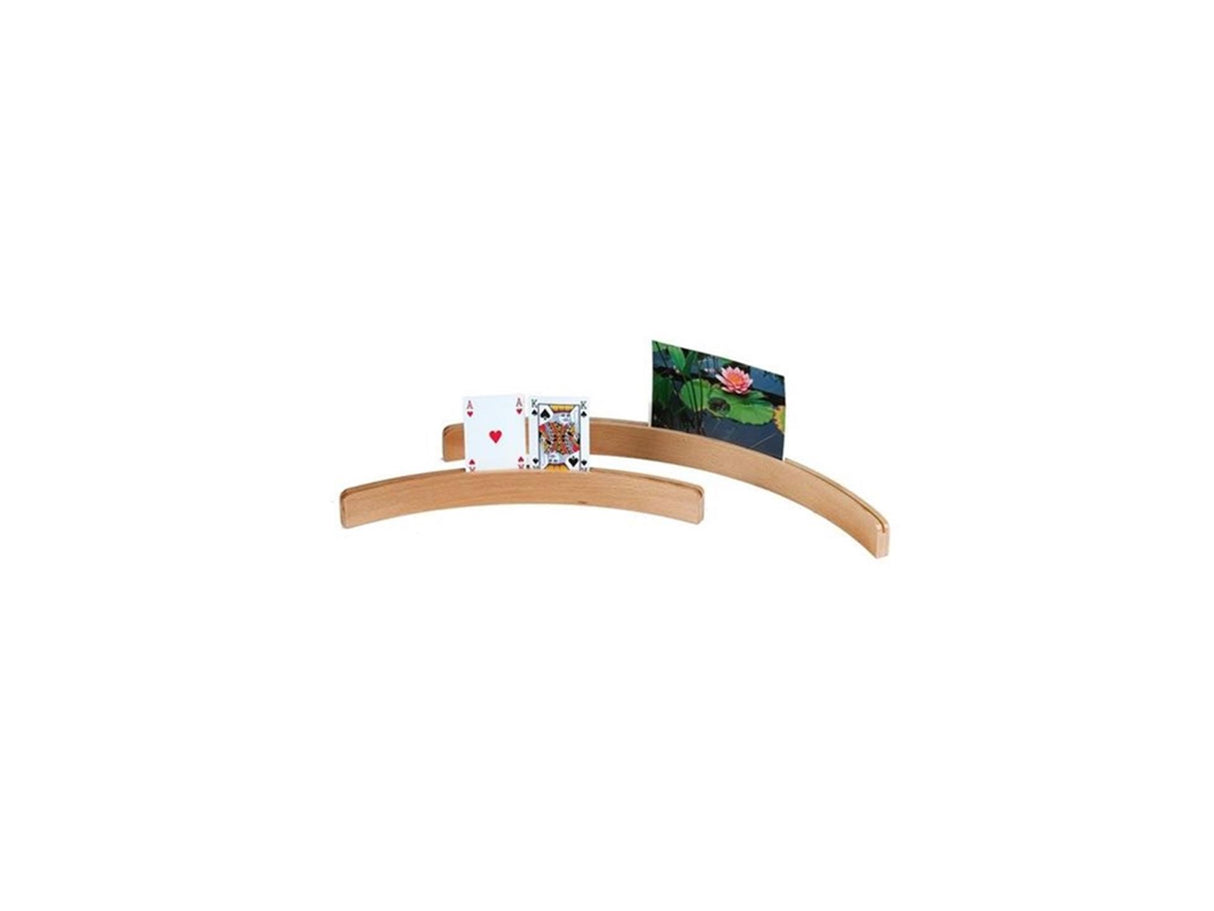 Porte-cartes Longfield bois 50 cm