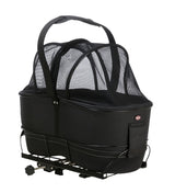 Trixie panier à vélo porte-bagages large noir
