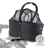 Trixie panier à vélo porte-bagages large noir