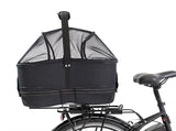 Trixie panier à vélo porte-bagages large noir