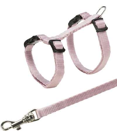 Harnais pour chaton Trixie avec laisse assortis