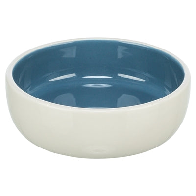Trixie bol à nourriture pour chat en céramique bleu crème