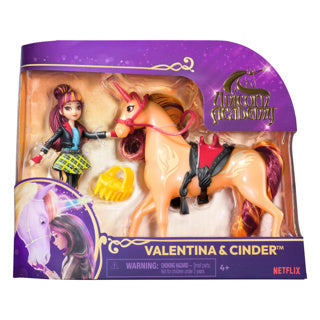 Poupée de l'académie de la licorne, cendre de licorne valentina