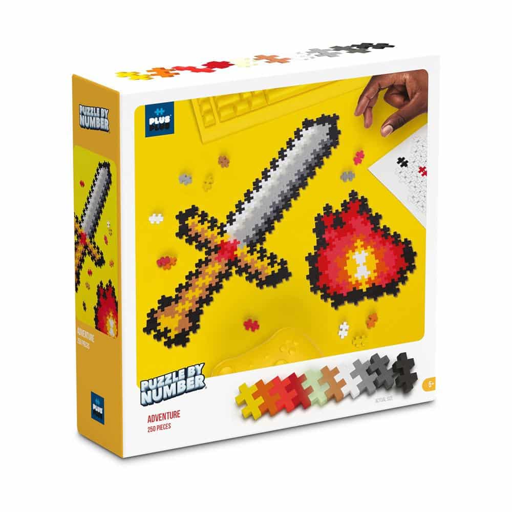 Puzzle d'unité de marque par numéro épée plus-plus: 250 pièces (3910)