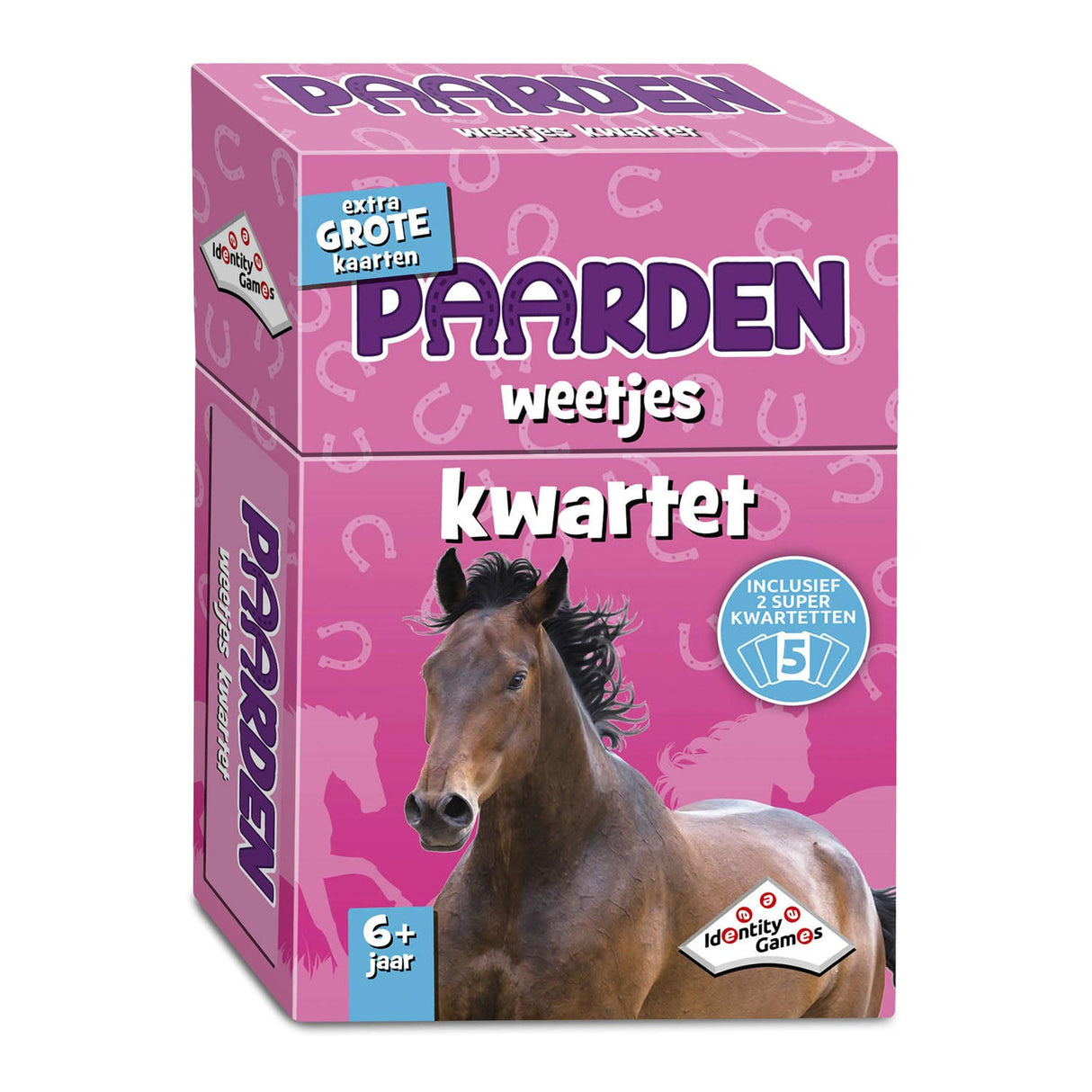 Quatuor de jeux d'identité sur les chevaux