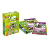 Quatuor de faits sur les dinosaures de jeux d'identité