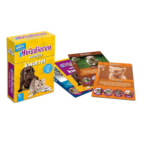 Quatuor de jeux d'identité sur les animaux de compagnie