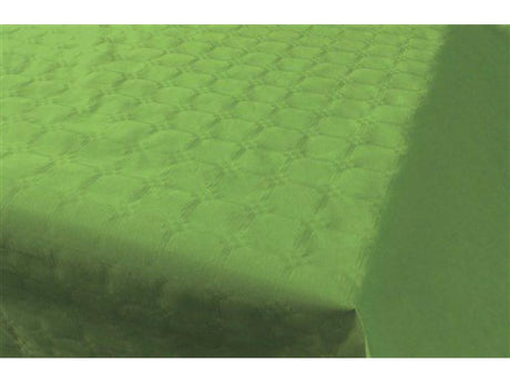 Haza nappe damassée papier 118cmx8m vert