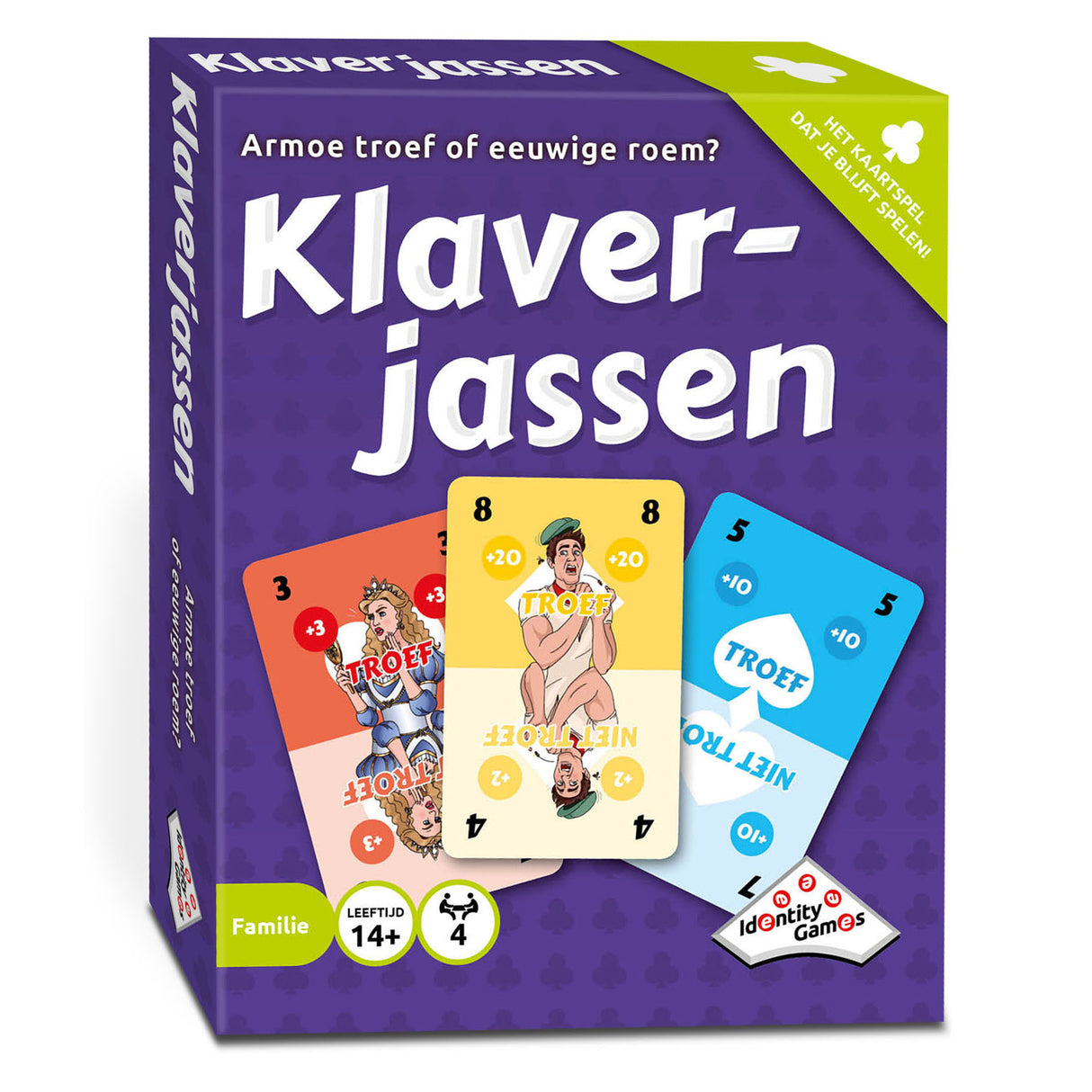 Jeux d'identité Jeu de cartes Klaverjacks