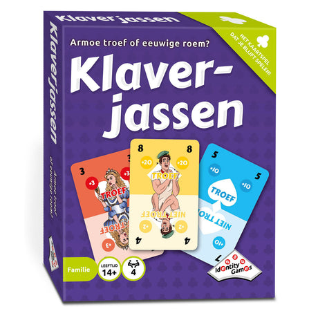Jeux d'identité Jeu de cartes Klaverjacks