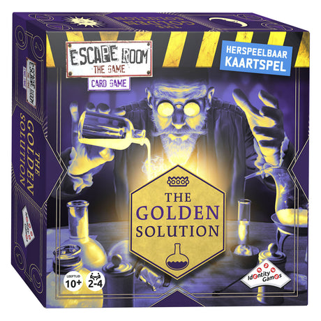 Jeux d'Identité Escape Room Le Jeu Jeu de Cartes La Solution en Or
