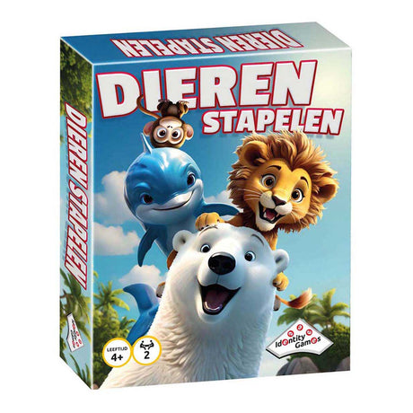 Jeux d'identité jeu d'empilage d'animaux - 2 joueurs