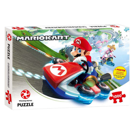 Jeux d'identité puzzle mario kart fun racer, 1000 pièces.