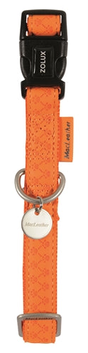 Macleather Halsband oranje