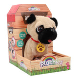 Peluche bouledogue français Frankie qui aboie avec échappements