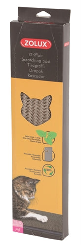 Planche à gratter Zolux en carton avec herbe à chat