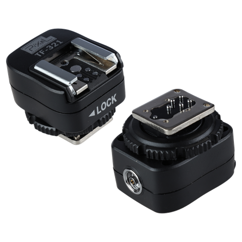Adaptateur de griffe porte-accessoires Pixel e-ttl TF-321 pour Canon