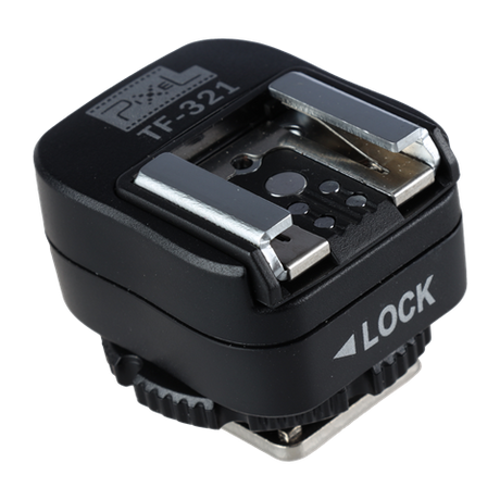 Adaptateur de griffe porte-accessoires Pixel e-ttl TF-321 pour Canon