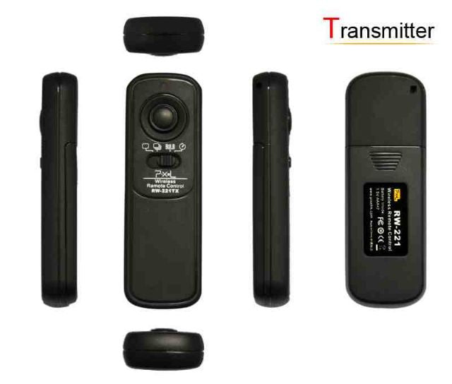 Pixel télécommande sans fil rw-221 dc2 oppilas pour nikon