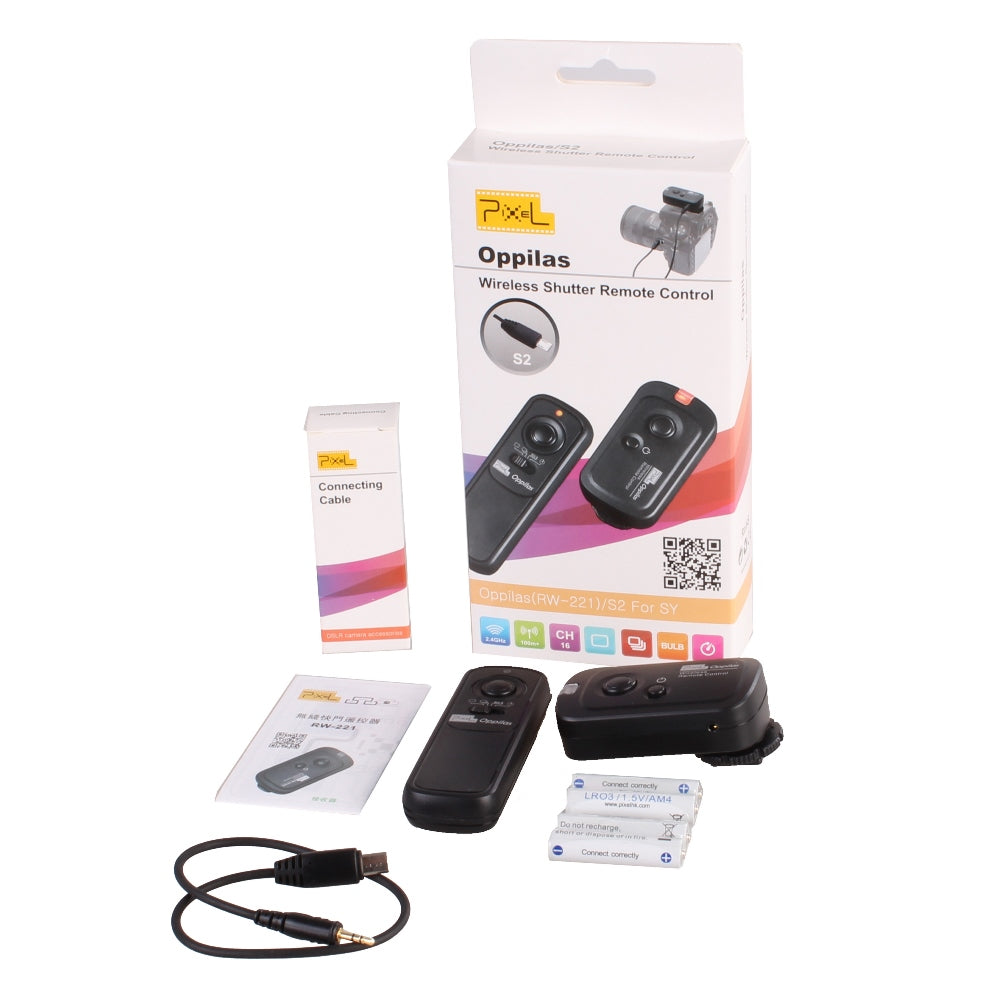 Pixel télécommande sans fil rw-221 s2 oppilas pour sony