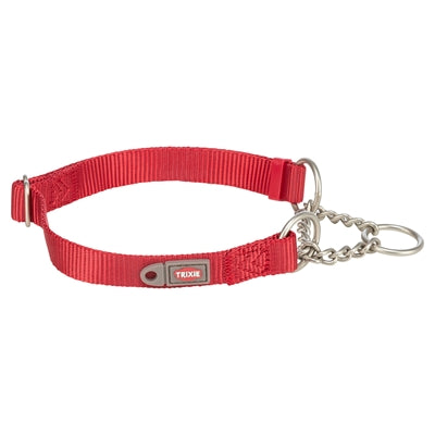 Trixie collier pour chien collier semi-glissant premium rouge
