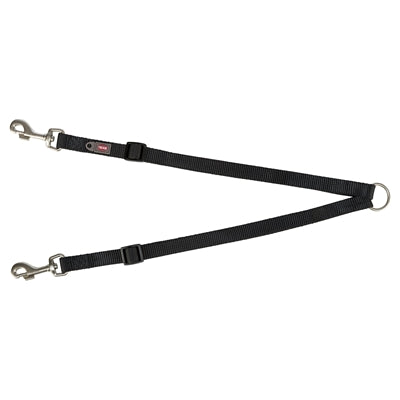 Trixie laisse pour chien ligne de couplage premium noir