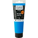Peinture acrylique Creall Studio, opaque, bleu primaire (30), 120 ml 1 flacon