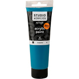 Peinture acrylique Creall Studio, opaque, turquoise (35), 120 ml 1 bouteille