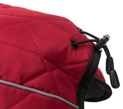 Trixie manteau pour chien minot rouge - rembourré, doublé polaire, 33 cm