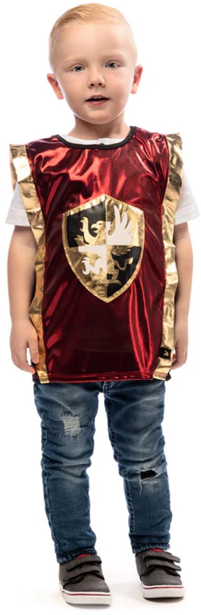 Petites aventures - ensemble de déguisement chevalier rouge - taille L XL (110-134)