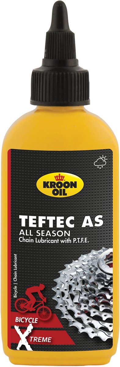 Huile de chaîne de teftec kroon-huile toute saison (normale) 100 ml 22002