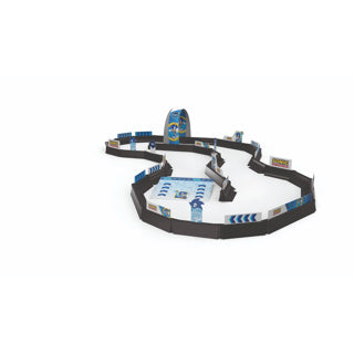 Carrera RC 2,4 GHz Race Track Team Sonic Racing Ensemble de course sur table - 1:43
