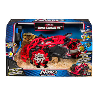 Nikko voiture radiocommandée nano rock crusher rouge