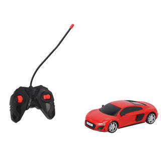 RC Audi R8 coupé rouge échelle 1:24
