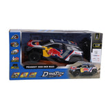 Dynatech rc peugeot 3008 dkr maxi 1:16 + feu