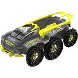 Nikko rc car Hercules - voiture rechargeable contrôlée par USB-C avec batterie pour l'intérieur et l'extérieur - pour les enfants à partir de 6 ans - fonction spéciale avec 6 roues - voiture de cascade avec rotation à 360° - 30 cm