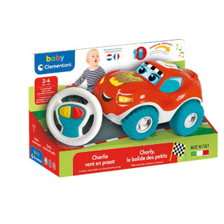 Clementoni bébé Charlie conduisant une voiture