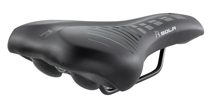 Selle Montegrappa Gel Saddle Asola plus 6200 noir sur carte