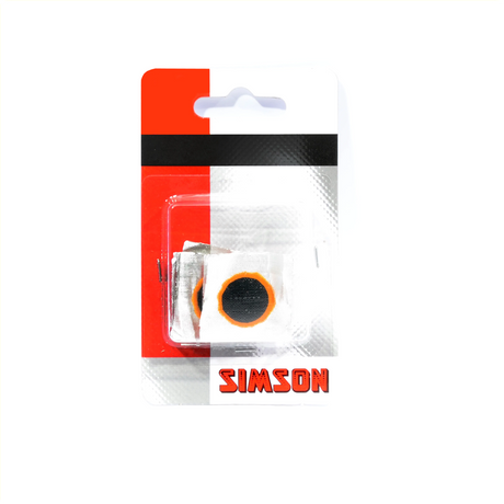 Autocollants de pneu ronds 16 mm noirs 8 pièces