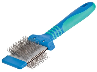 Vivog brosse double face pliable bleue