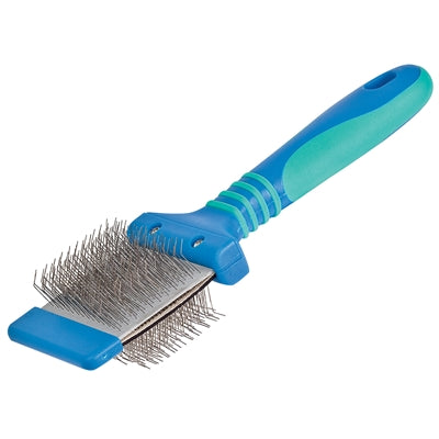 Vivog brosse double face pliable bleue