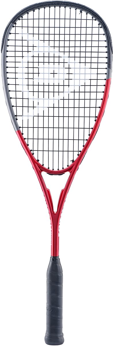 Dunlop - tristorm graphite - rouge noir gris - raquette de squash