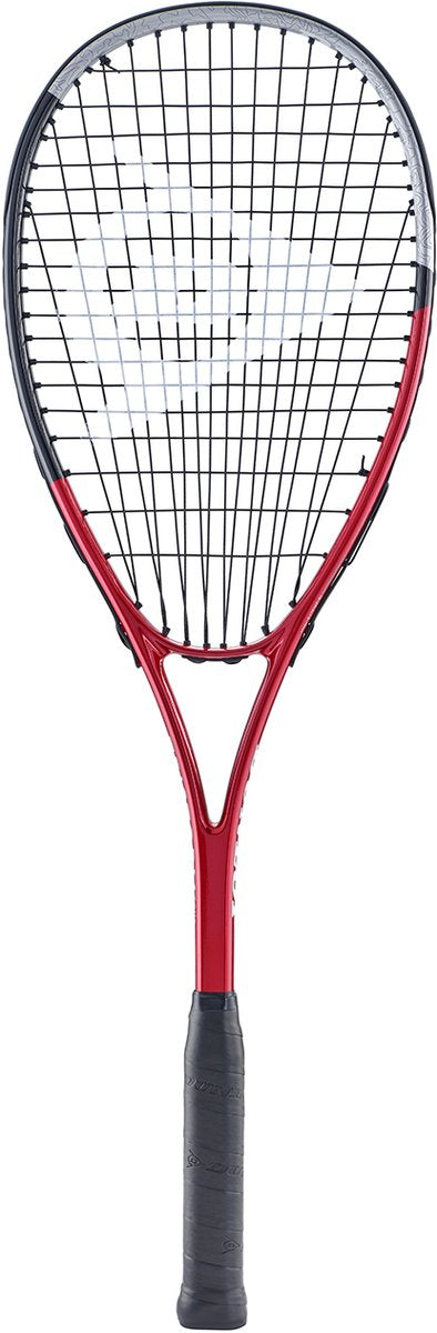 Dunlop - raquette de squash - tristorm tour - rouge argent noir