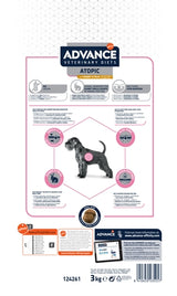 Advance Vétérinaire Dog Chien atopique Derma sans grain de peau sensible à la peau