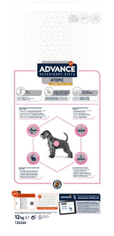 Advance Veterinary Diet Dog Atopic Sensitive Skin Grain -Gratis derma