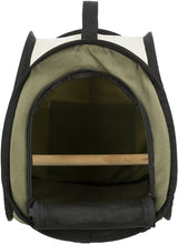Trixie sac de transport oiseau vert