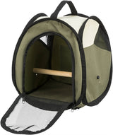 Trixie sac de transport oiseau vert